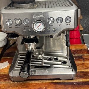 Breville Silver Espresso Machine